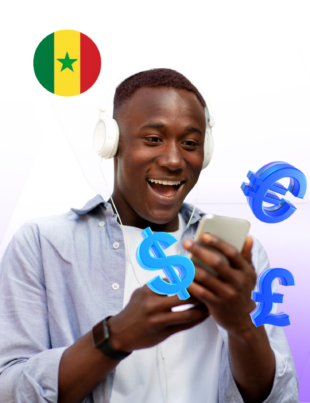 Freelancer in Senegal receiving international payments with Vban